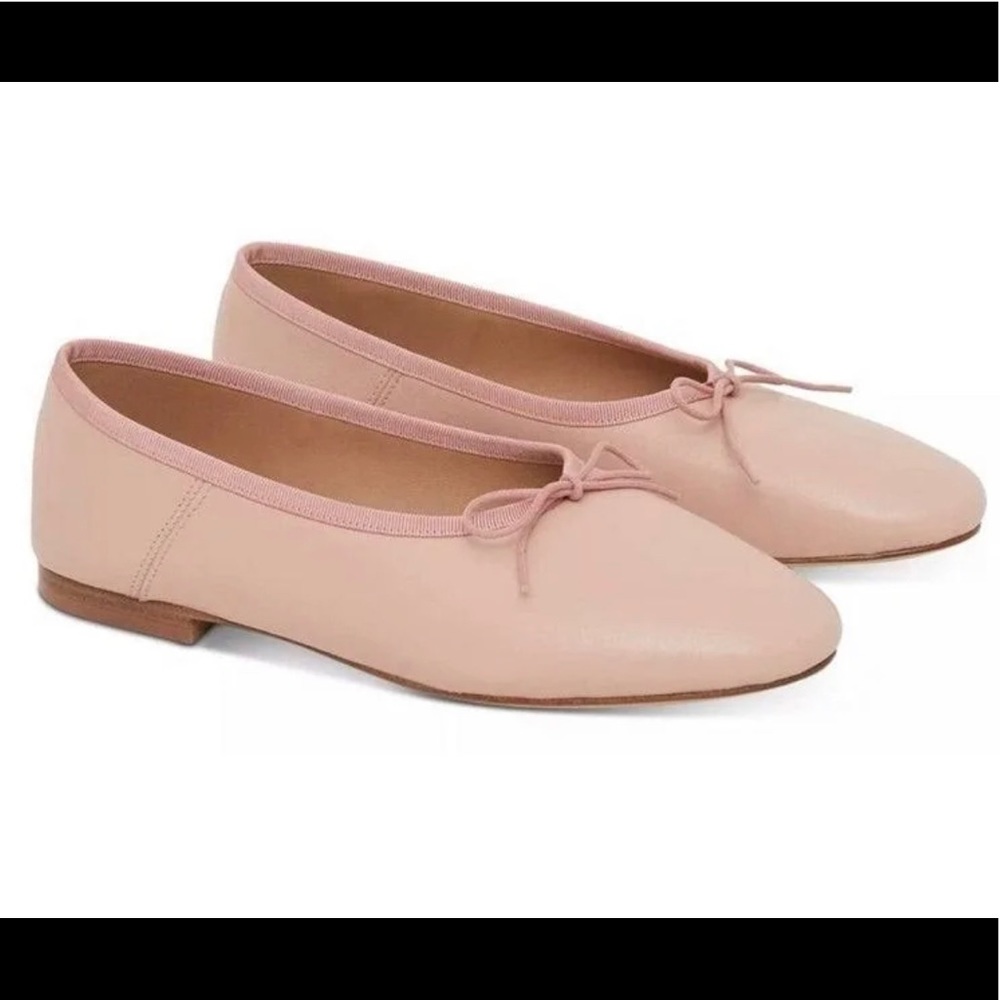 NEW Mansur Gavriel Luxe ballet flat in pink size 8.5